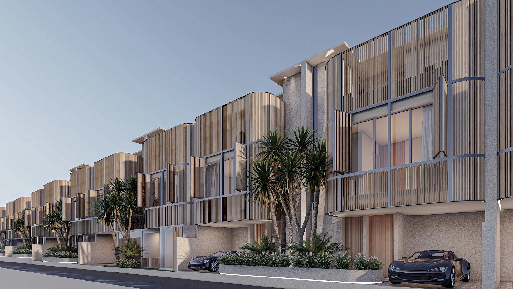 Modern 3+1 villa by Berawa beach, Canggu