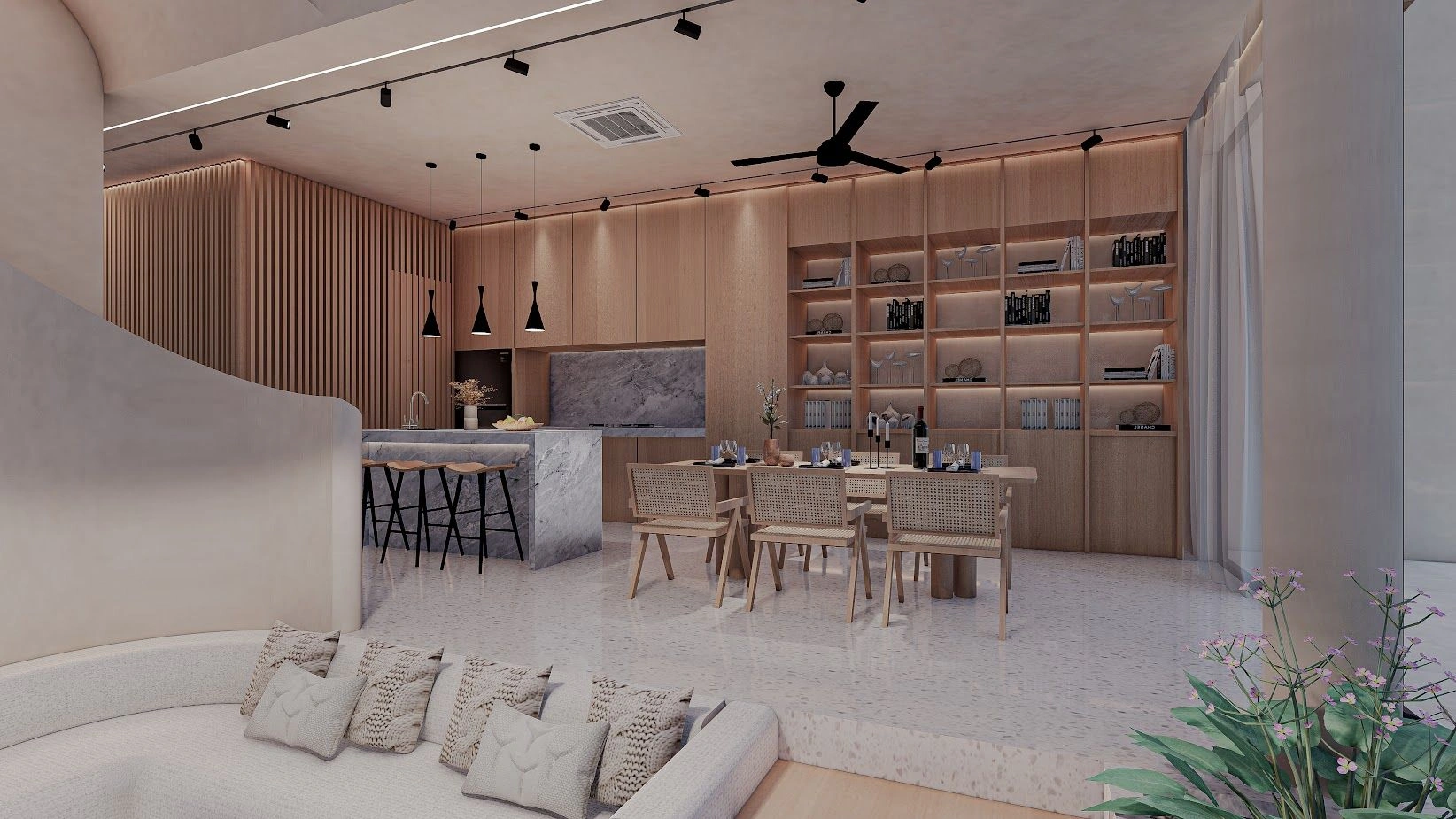 Villa of 182 m2 in the heart of Berava, Changu