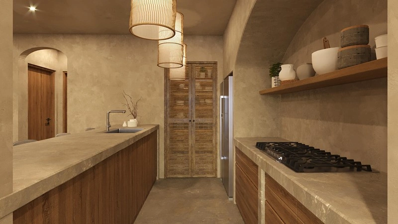 普拉森西亚(伯利兹)舒适 2+1 顶层公寓