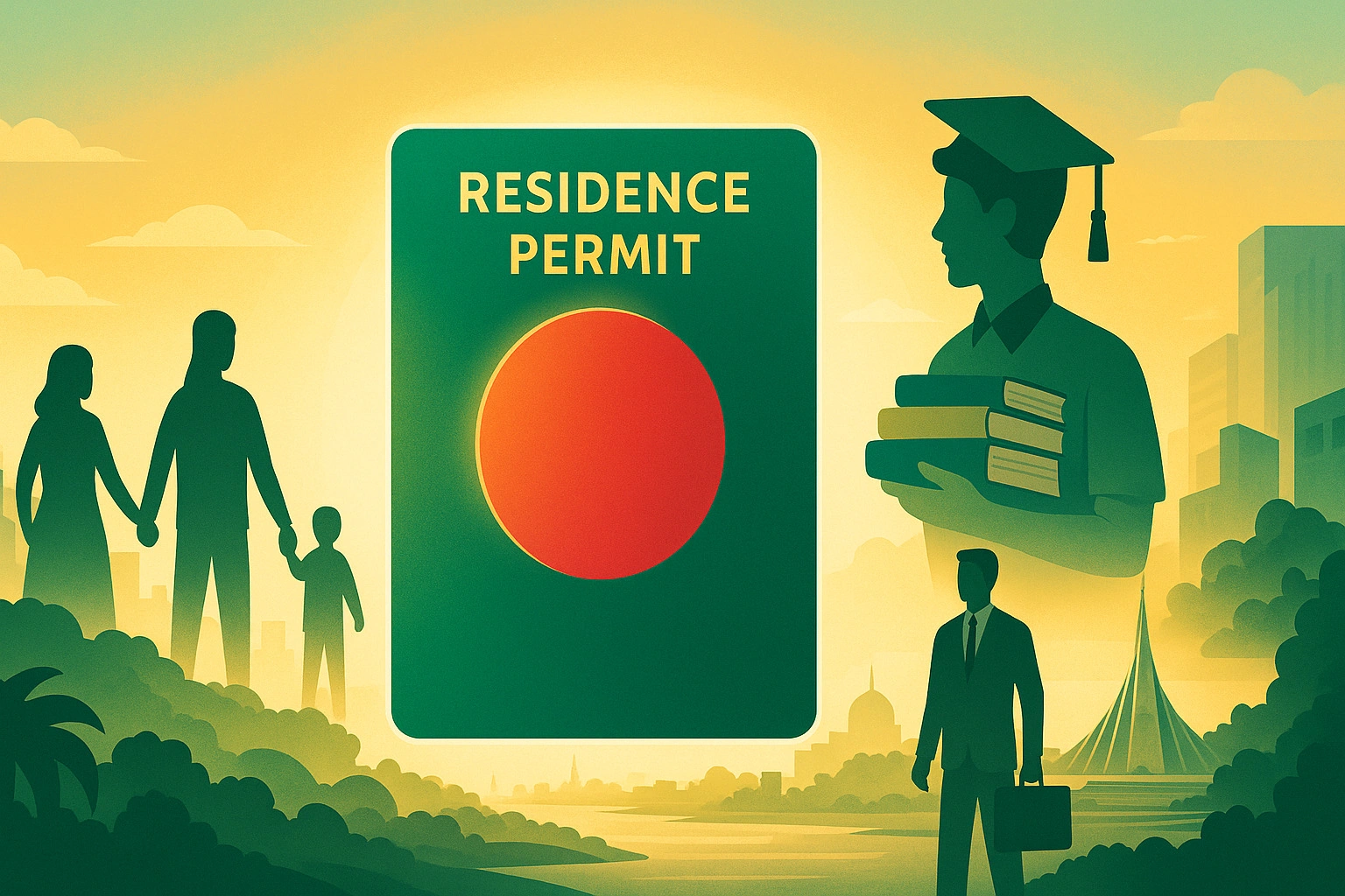 How to get Bangladesh residence in 2026 — work, family & study