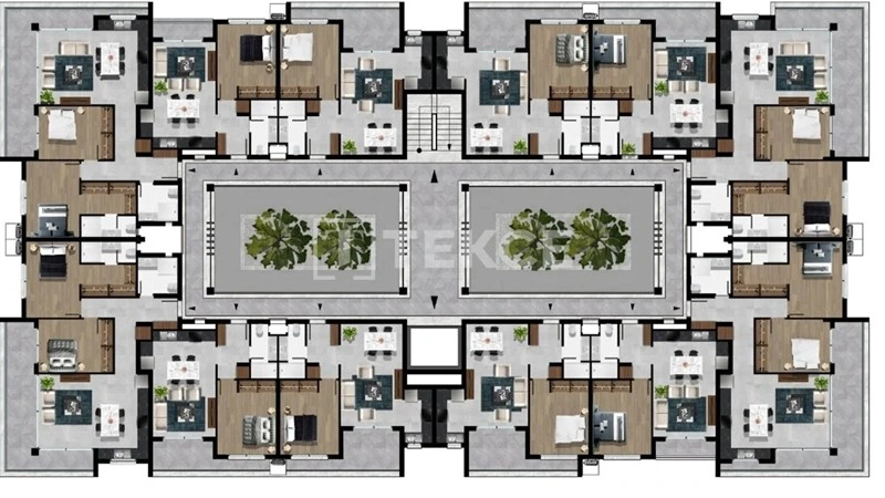 北塞浦路斯基尔尼的140平方米商业空间