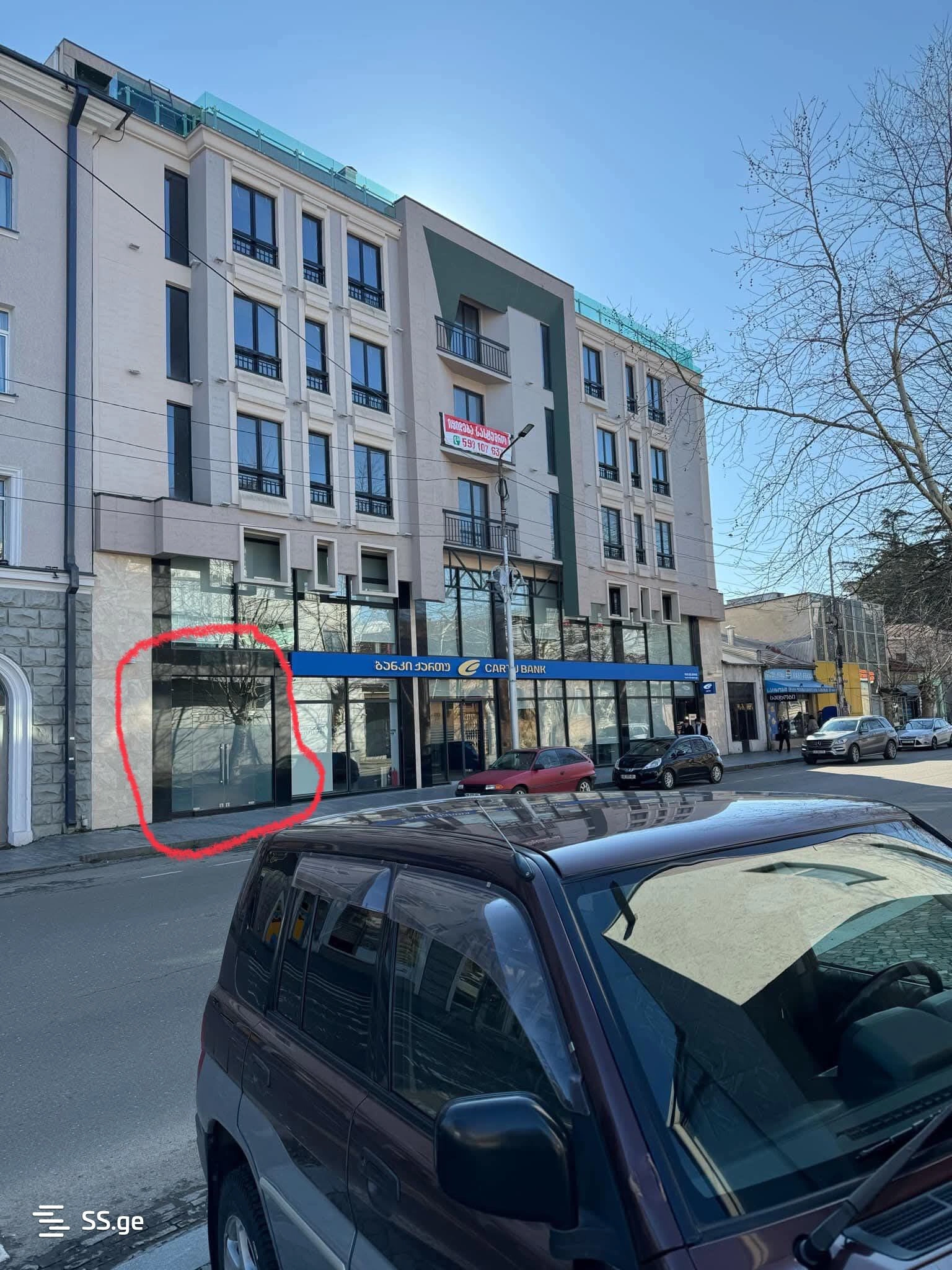 格鲁吉亚库塔伊西地标办公空间,1022 平方米