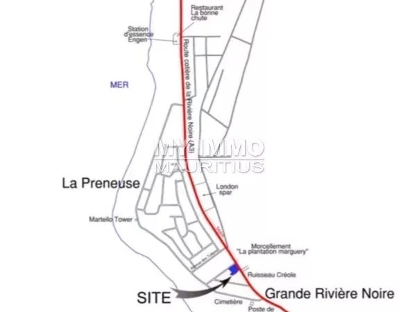 Escritório 120 m² em Grand Rivière Noire, Maurício