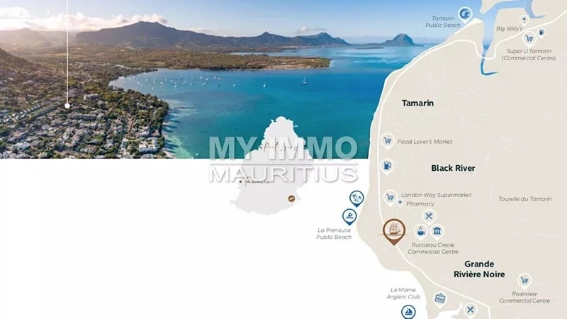Escritório 120 m² em Grand Rivière Noire, Maurício