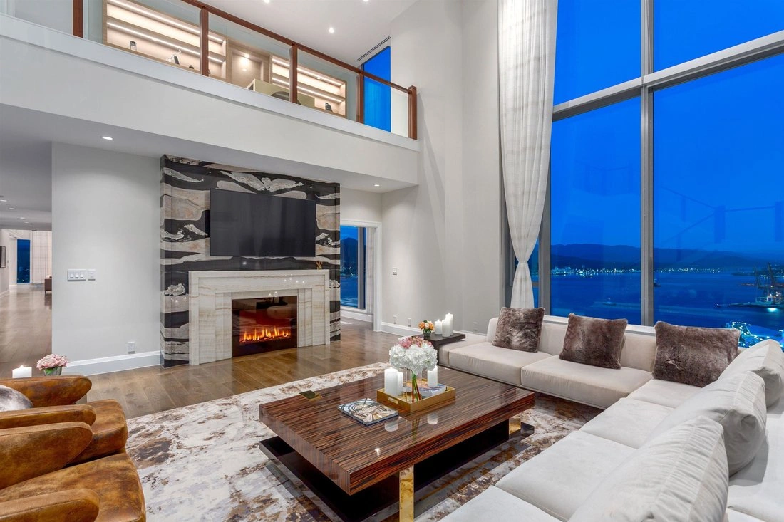 پنتهاوس لوکس 750 m² در ونکوور، کانادا
