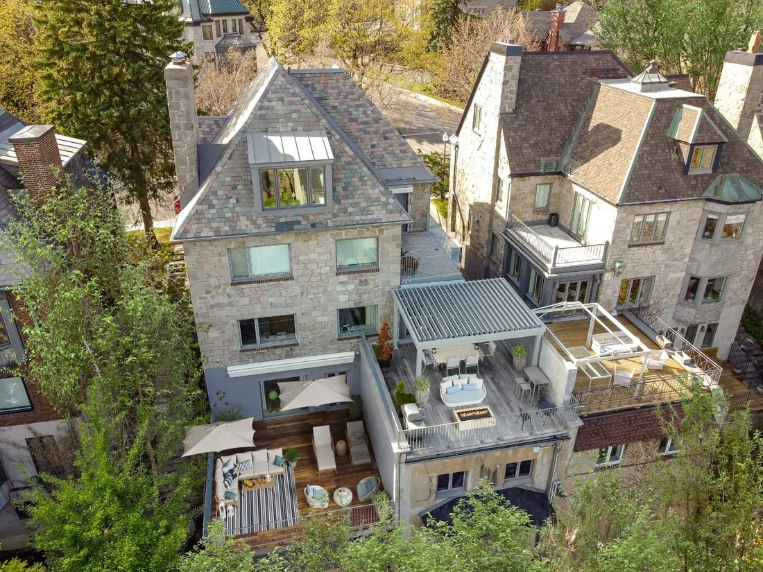适合家庭的 5+1 房住宅,位于加拿大 Westmount