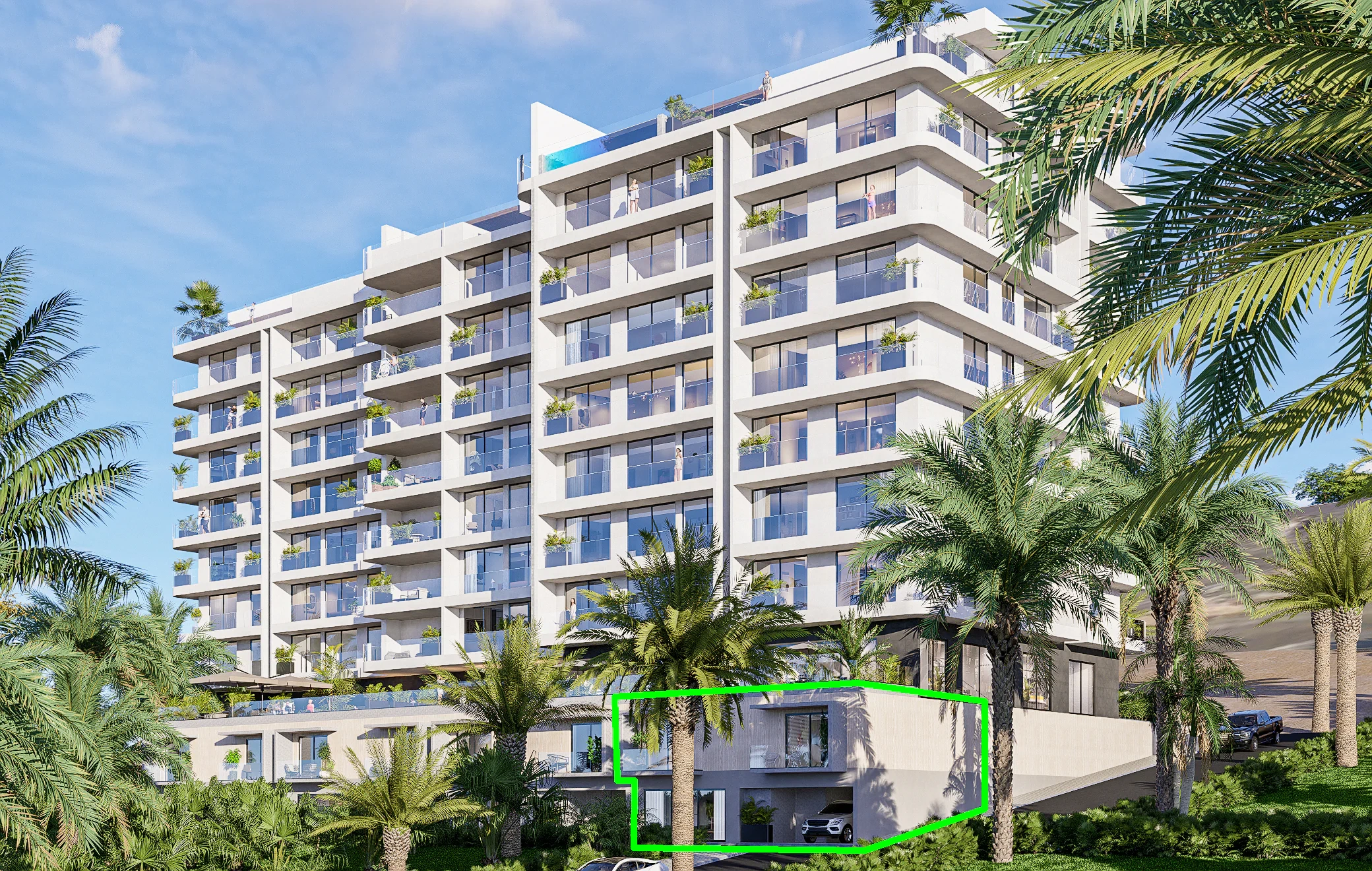 دوپلکس جادار 123 m2 در Praia, Cabo Verde