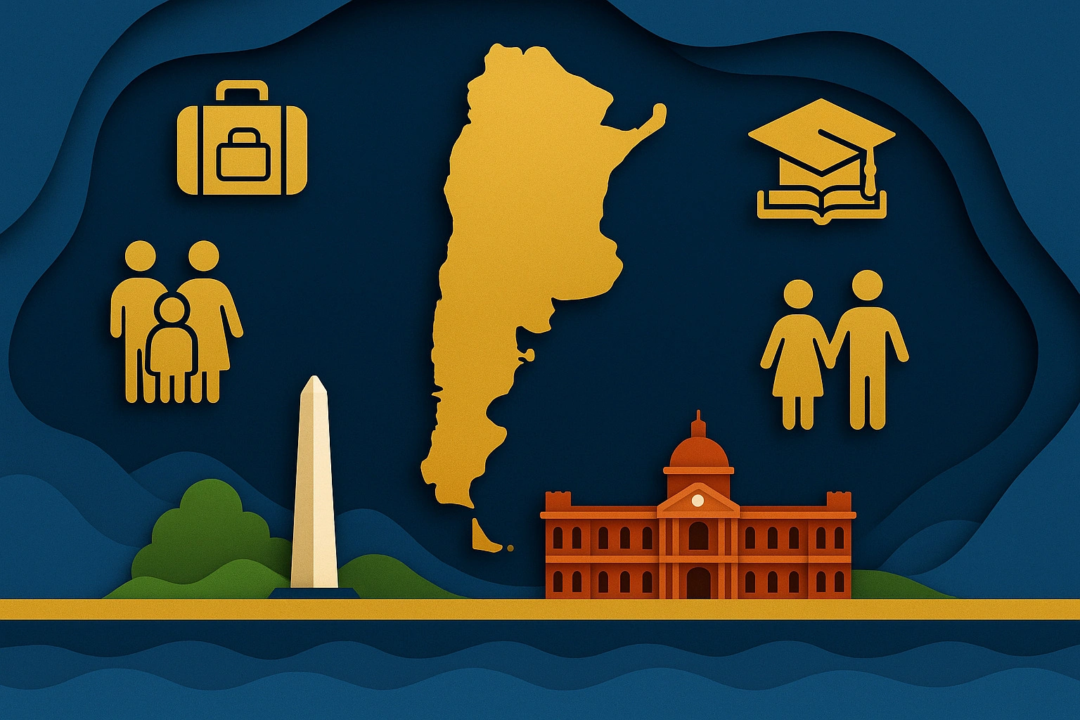 How to get Argentina residence in 2026 — work, study & family