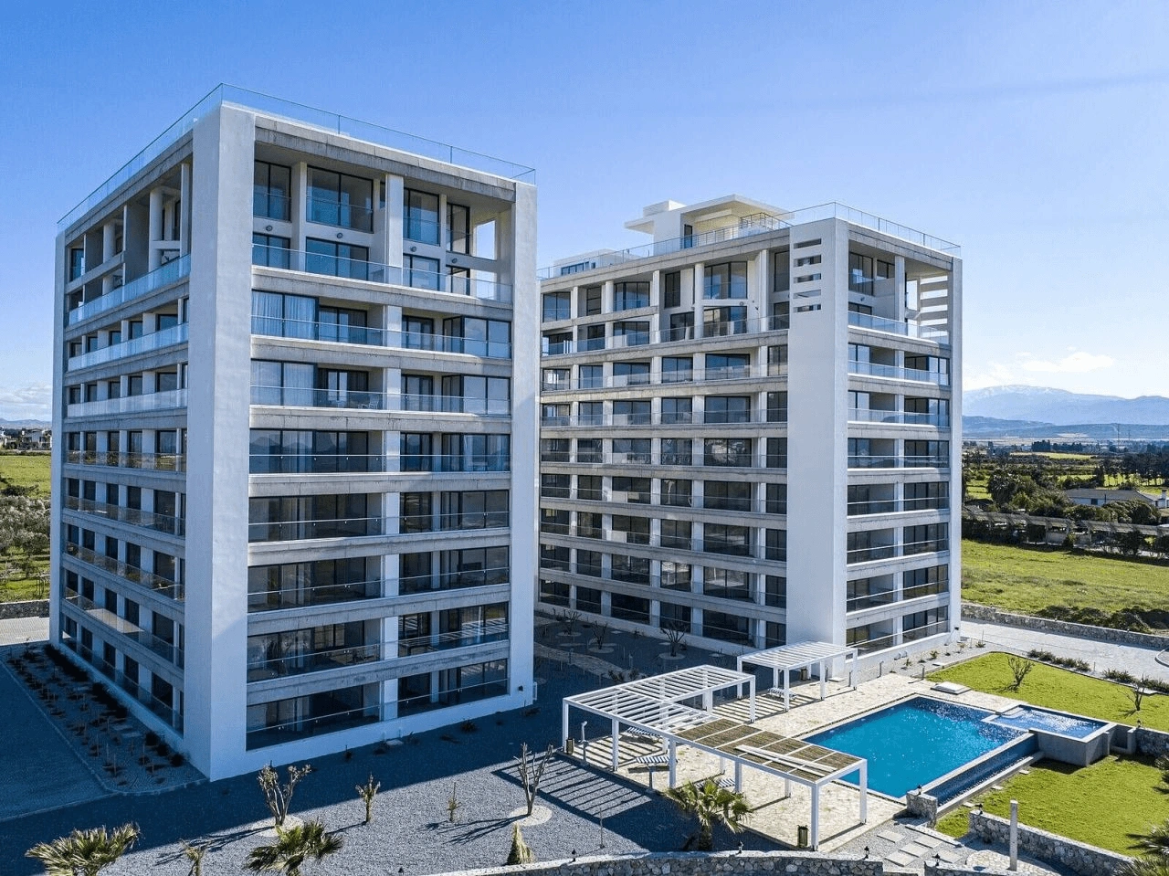 Appartement 1+1 près de la marina dans la région de Lefka, Chypre du Nord