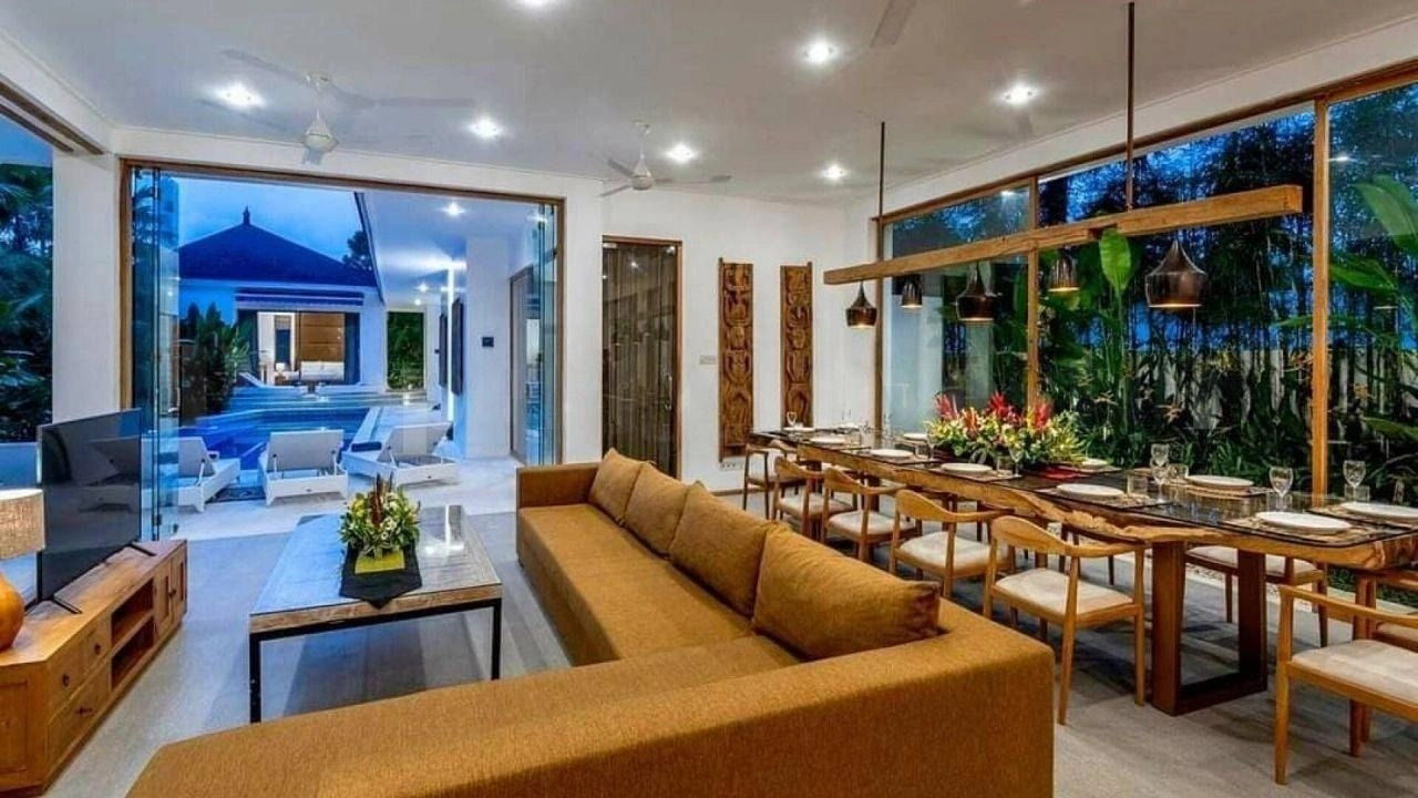 Canggu'daki şık modern villa 358 m²