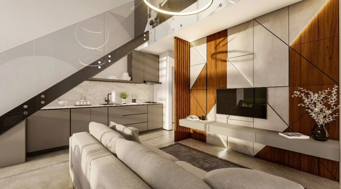 Ergonomic apartments in Canggu