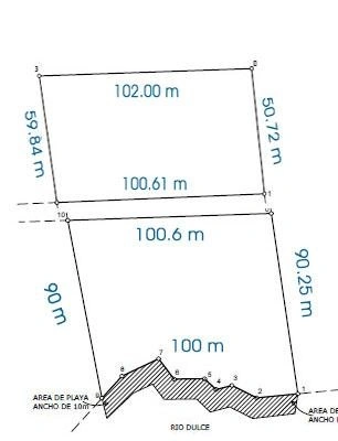 危地马拉 Rio Dulce,13000 m² 大型地块