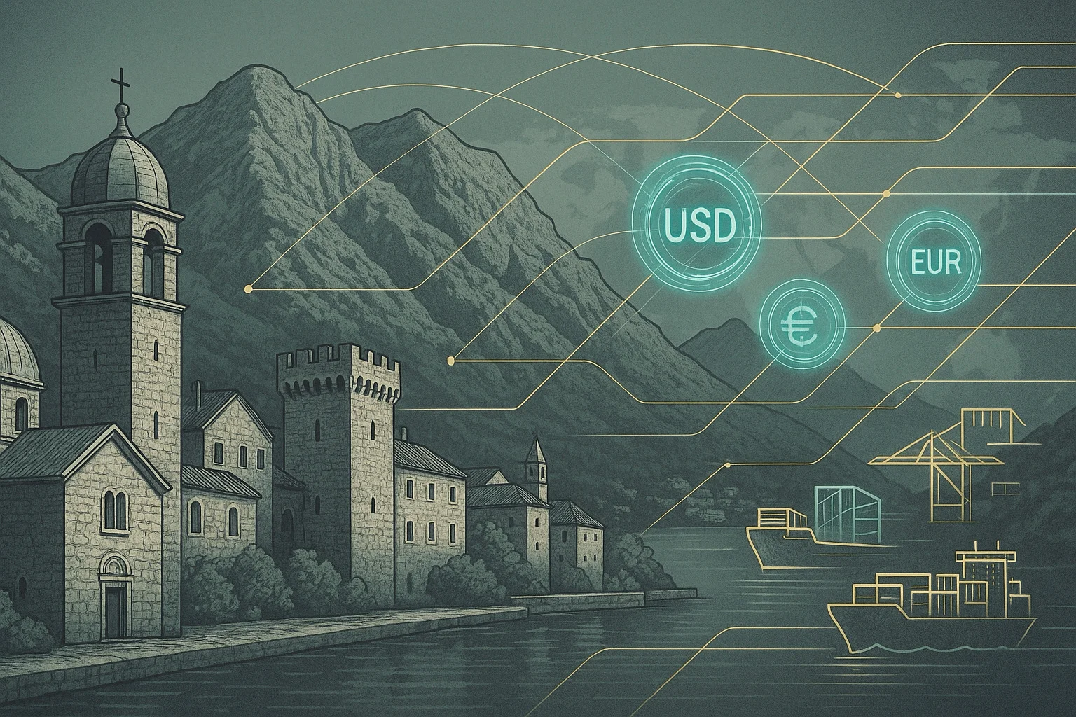 Pagamentos internacionais para imóveis em Montenegro em 2025 — Transferências seguras para compradores globais