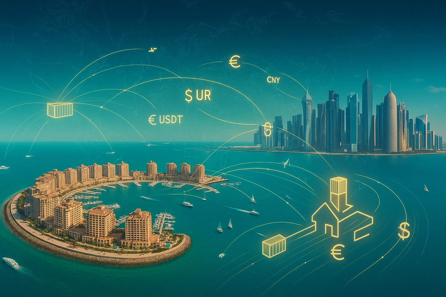 Paiements Commerciaux Internationaux vers le Qatar — Guide Complet 2025