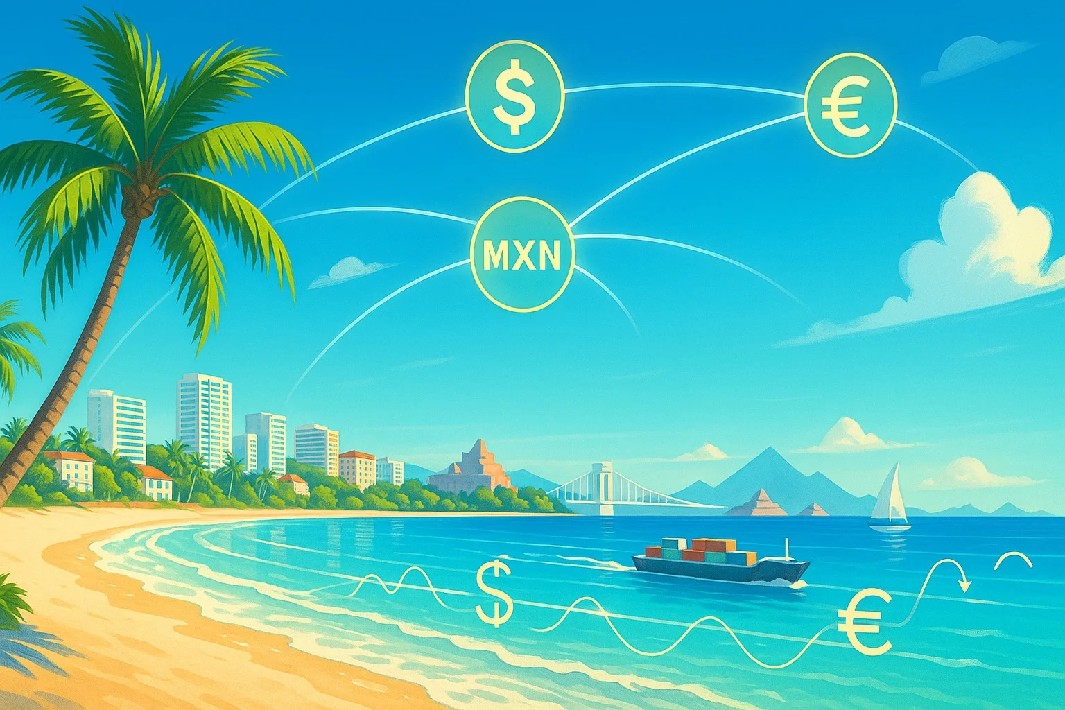 Melhor forma de transferir dinheiro para o exterior para o México — As 5 rotas mais rápidas e baratas em 2025