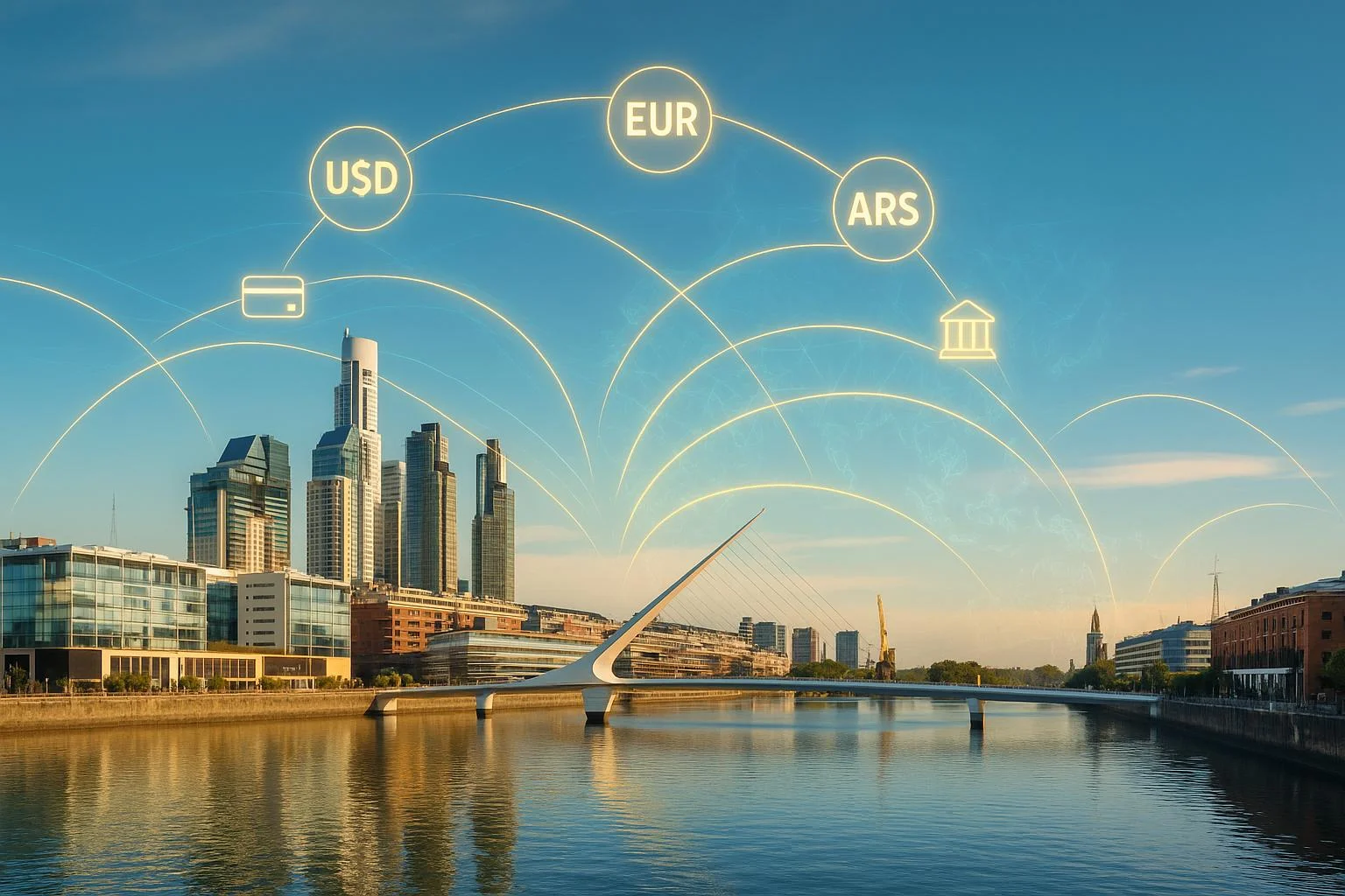 Pagar imóvel na Argentina desde o exterior — transferência bancária em USD, prazos e comprovante