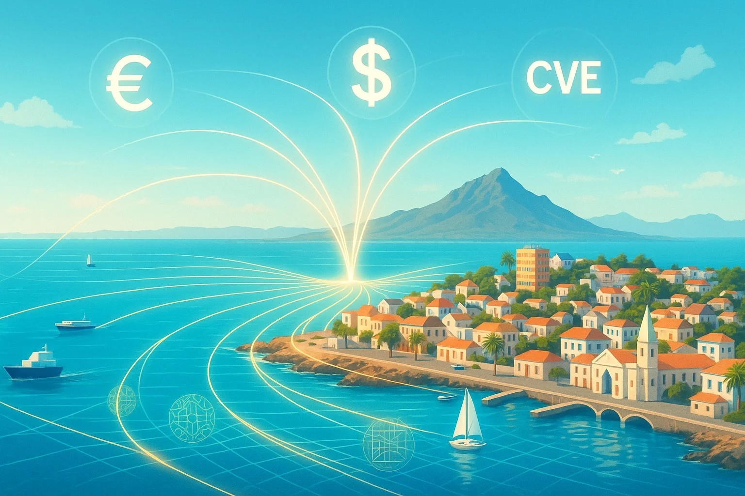 向佛得角的境外付款 — SWIFT USD/EUR 到 CVE(2025)