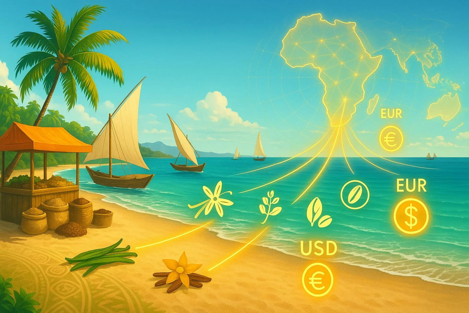 Geld nach Madagaskar senden — USD/EUR zu MGA, kompakte Anleitung