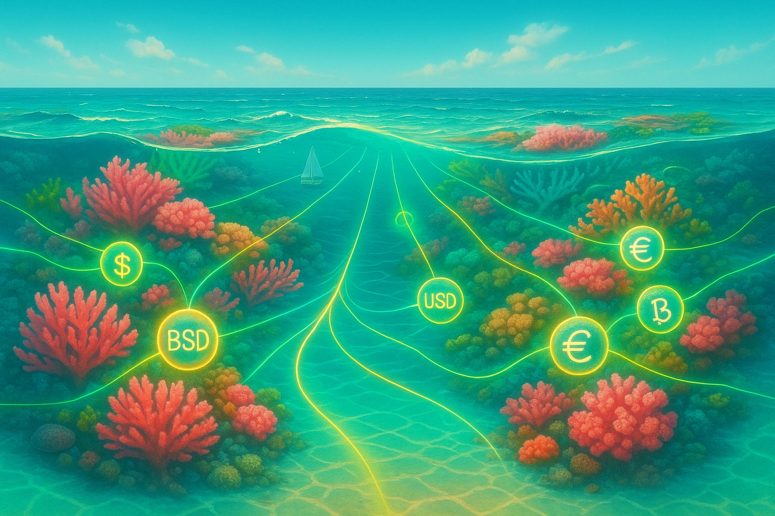 Pay for Property in The Bahamas from Abroad — USD/BSD Bank Transfer