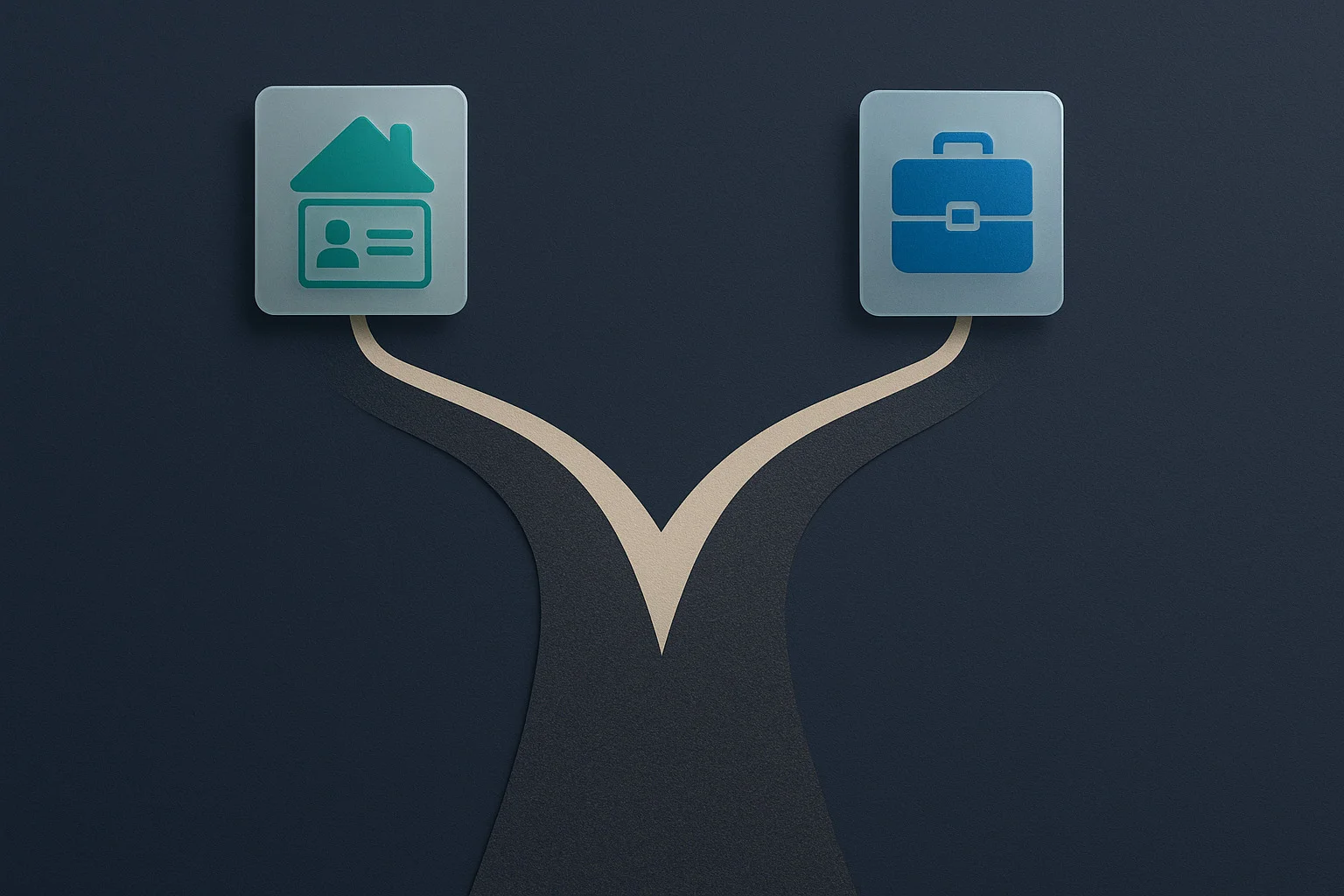 الإقامة مقابل تأشيرة العمل في الخارج (2025): الفروقات الرئيسية