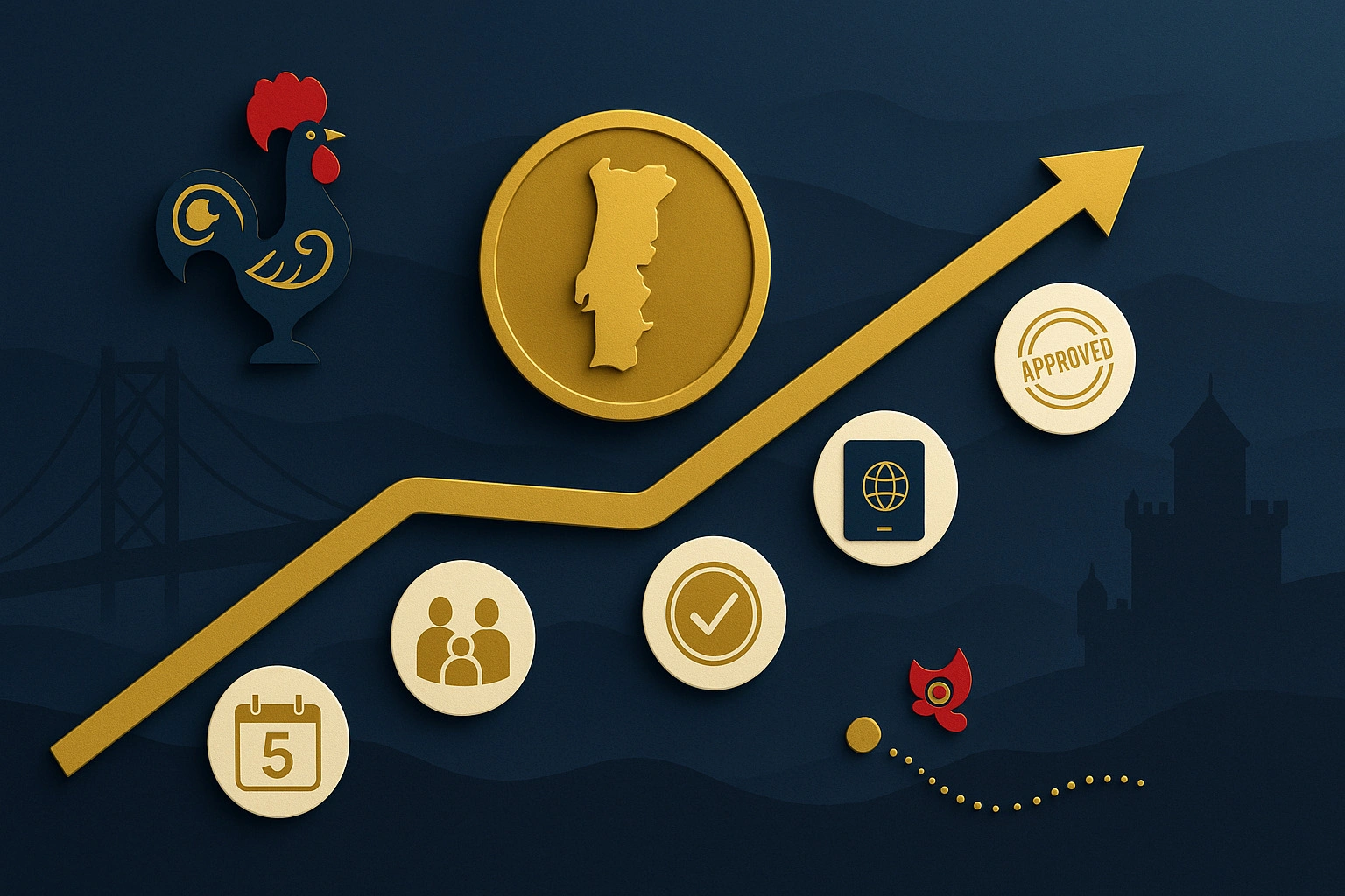 How to get Portugal citizenship in 2025 — 5-year rule & documents
