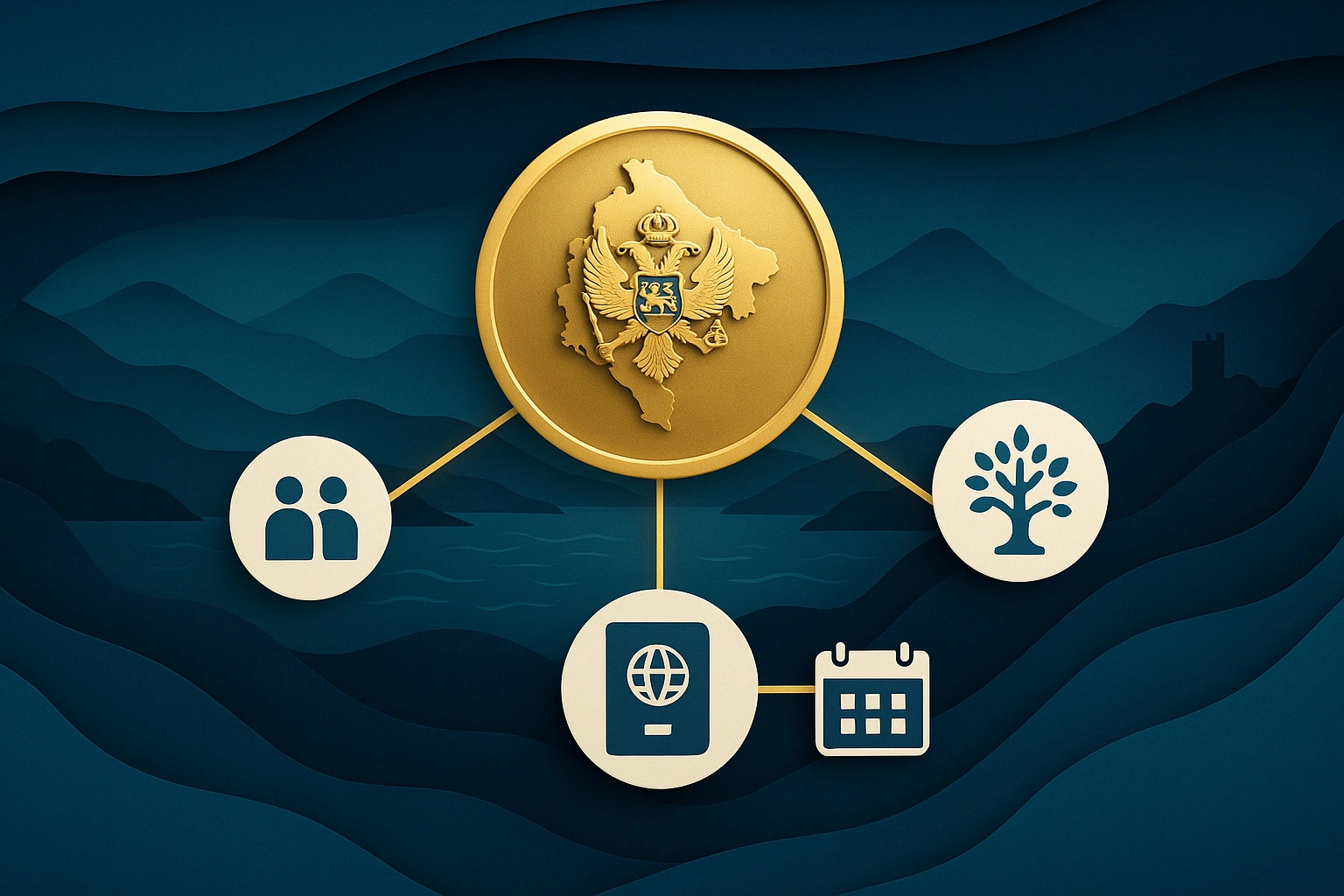 Montenegro citizenship 2025 — naturalisation, marriage & descent explained