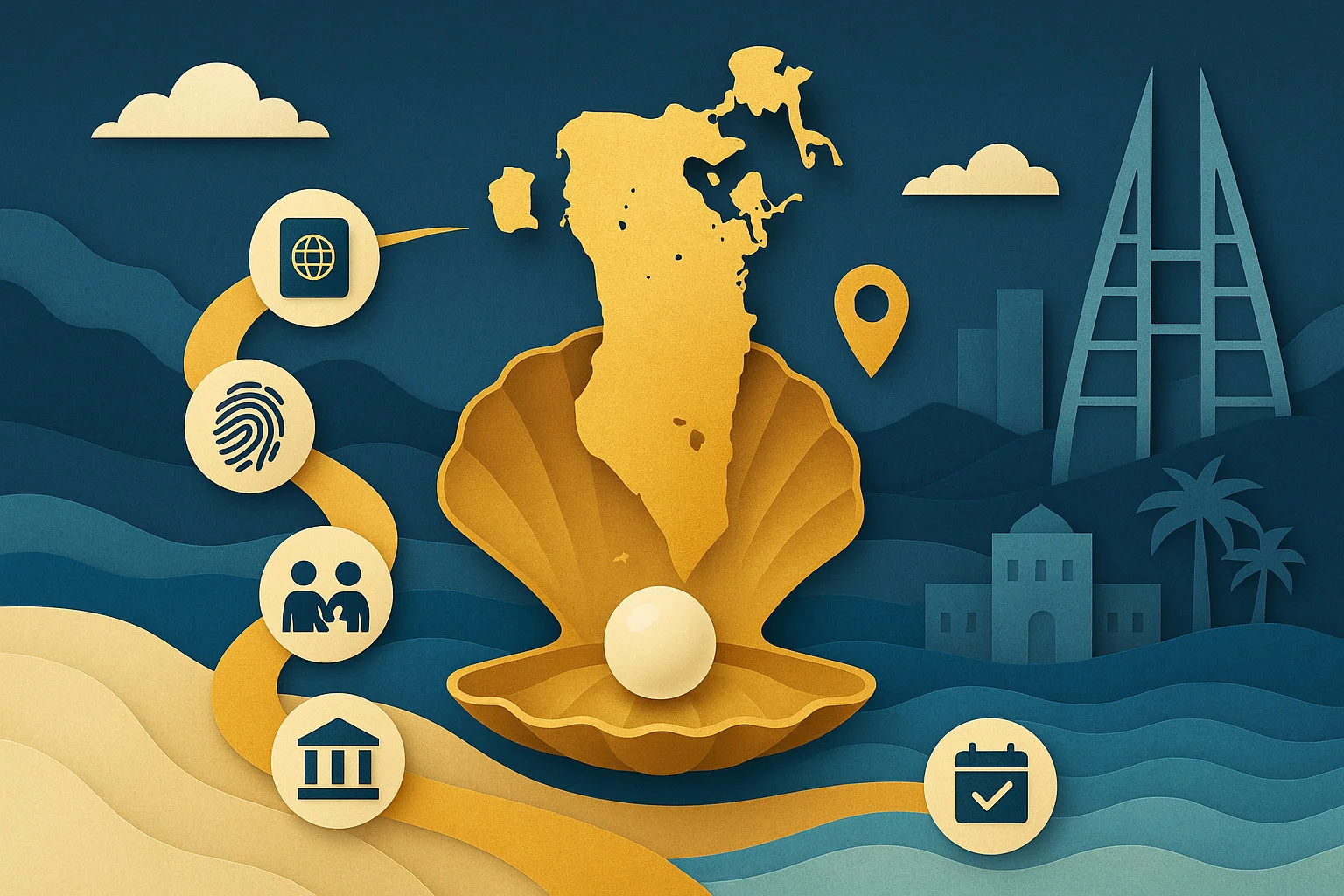 Как получить вид на жительство в Бахрейне в 2025 году — разрешения, продление трудовых и семейных статусов