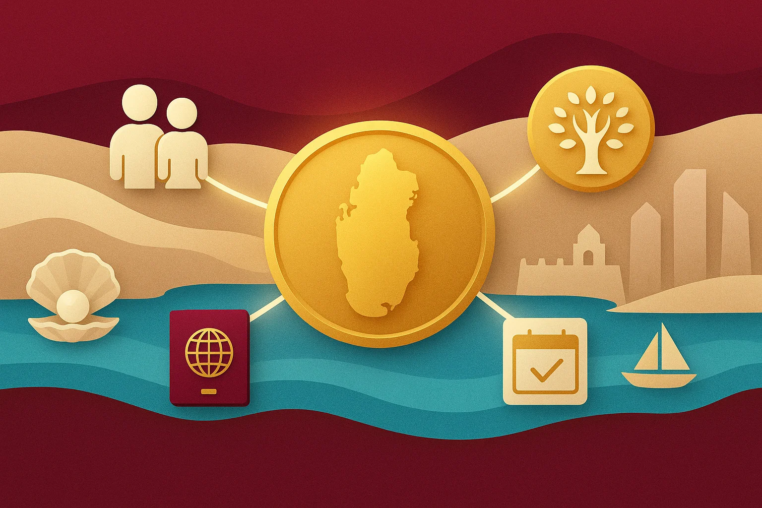 2025년 카타르 시민권 취득 방법 — 귀화·결혼·혈통