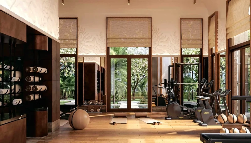 Apartments with open pool in Dubai, United Arab Emirates