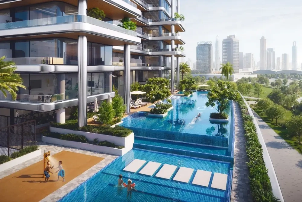 Contemporary apartments in Dubai, United Arab Emirates