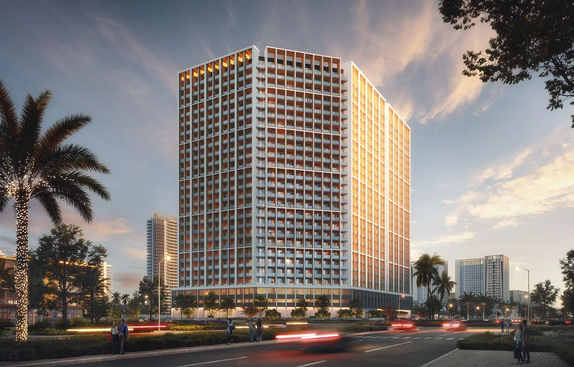Modern apartments in Dubai, United Arab Emirates