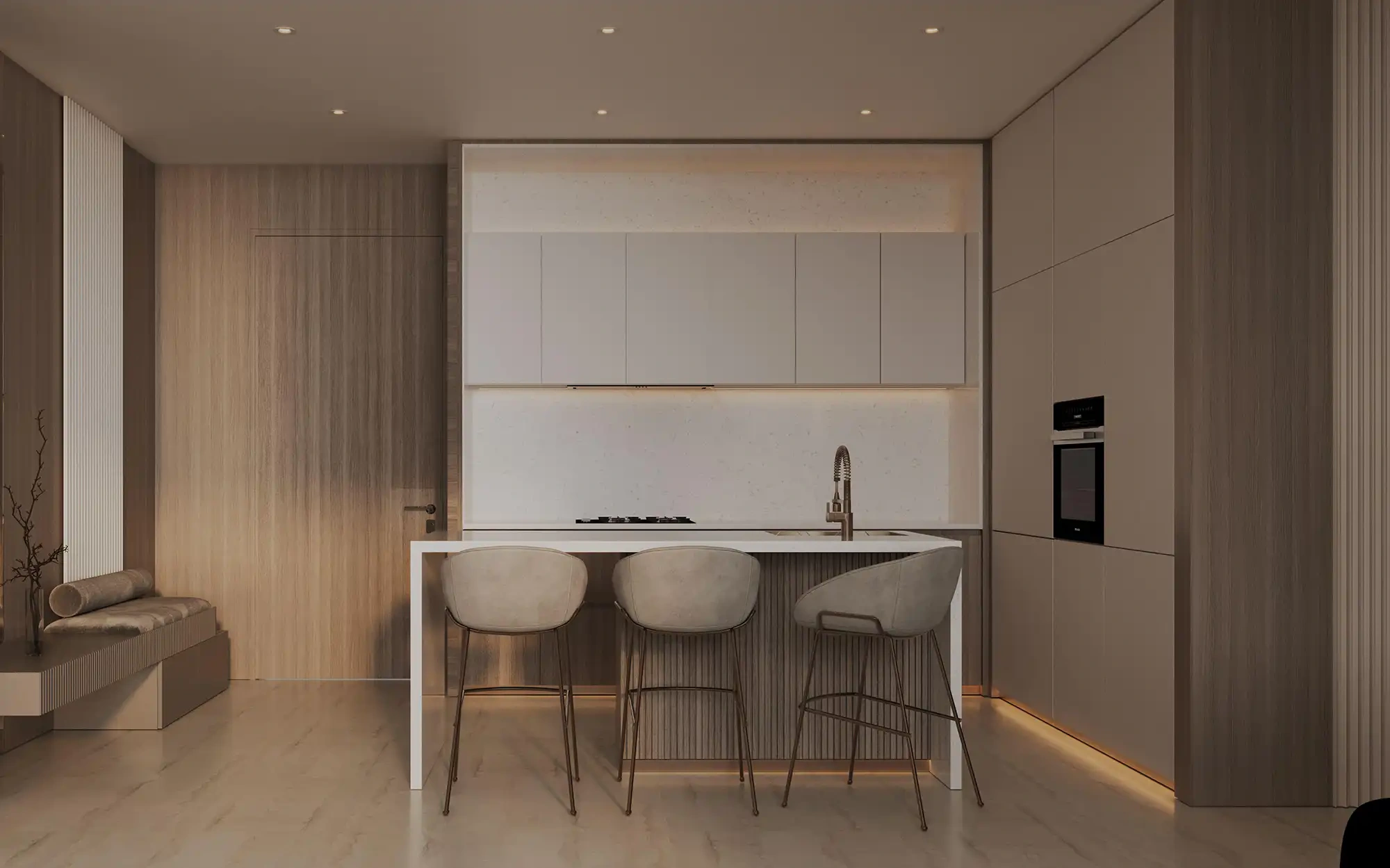 Modern apartments in Dubai, United Arab Emirates