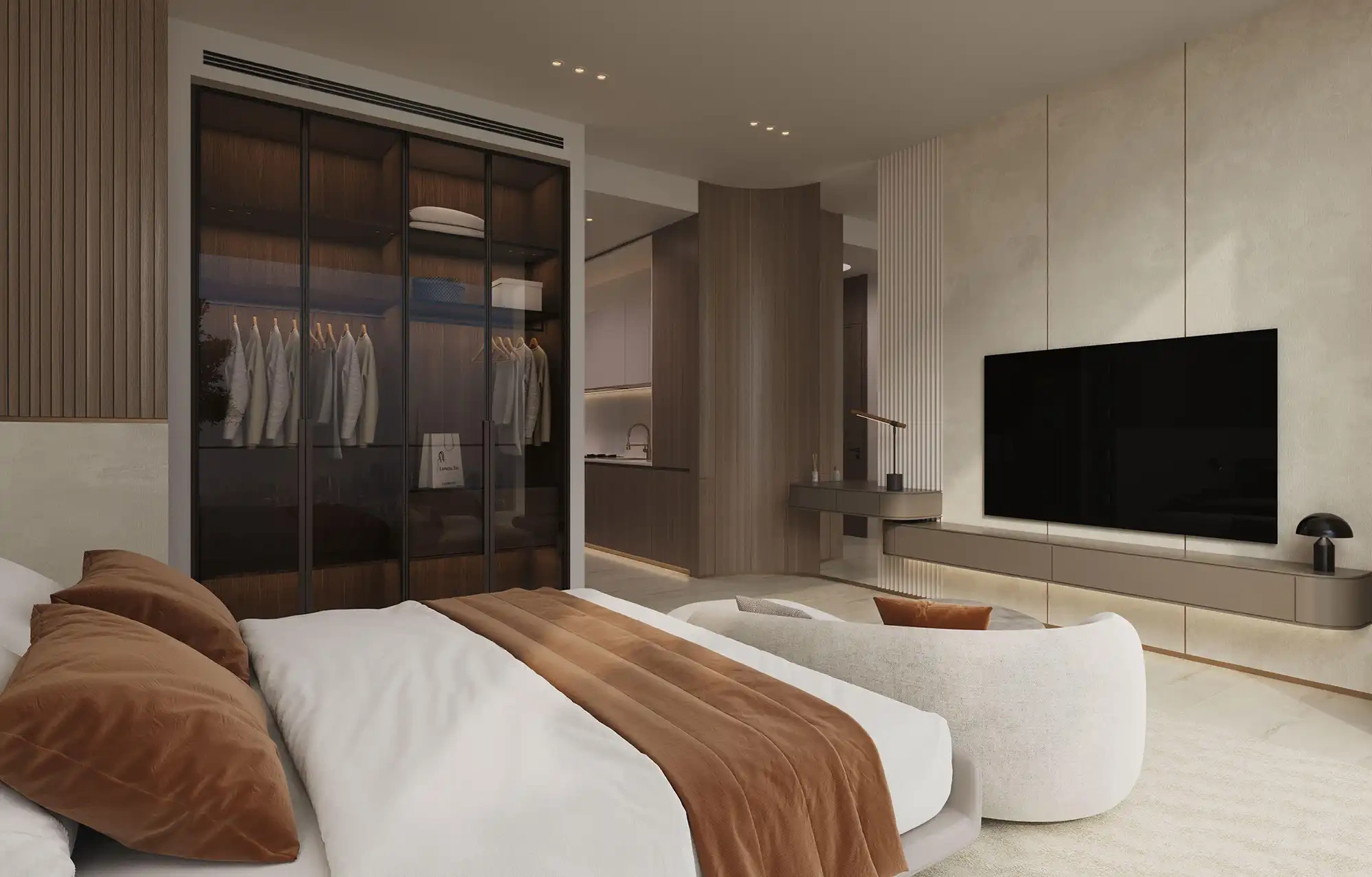 Modern apartments in Dubai, United Arab Emirates