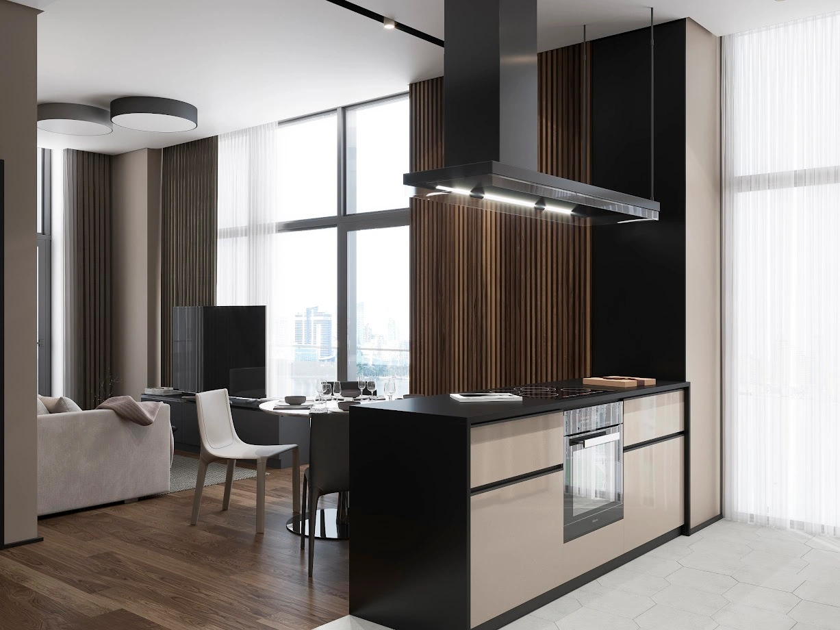 Apartamentos com estacionamento aberto em Baku, Azerbaijão