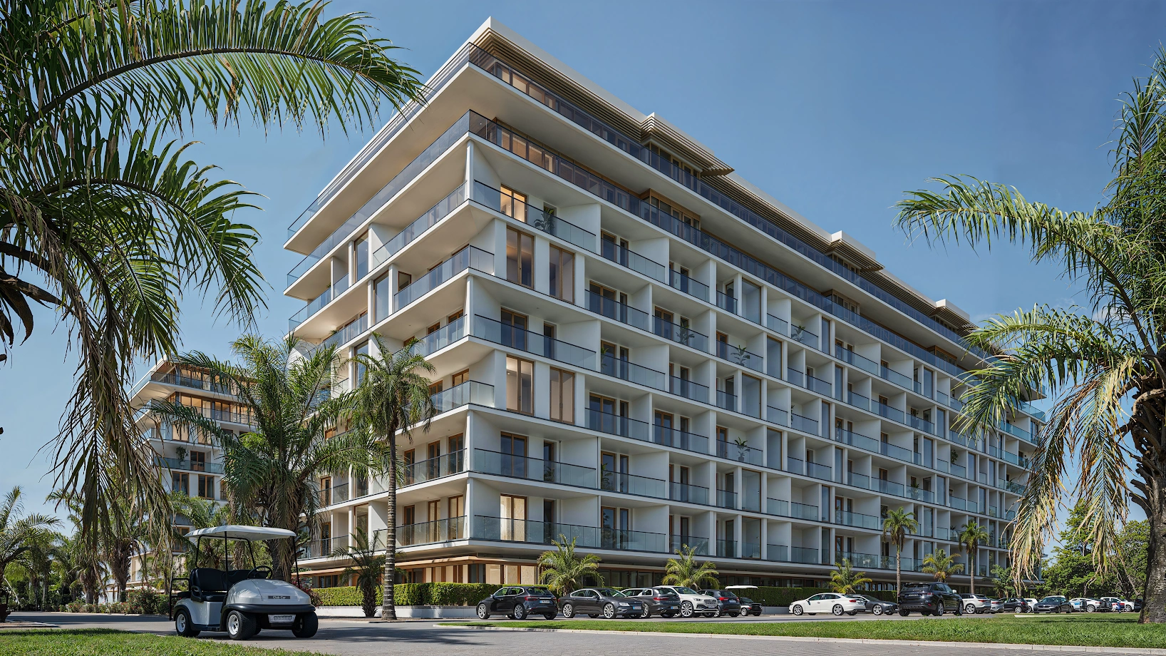 Apartments with open pool in Baku, Azerbaijan