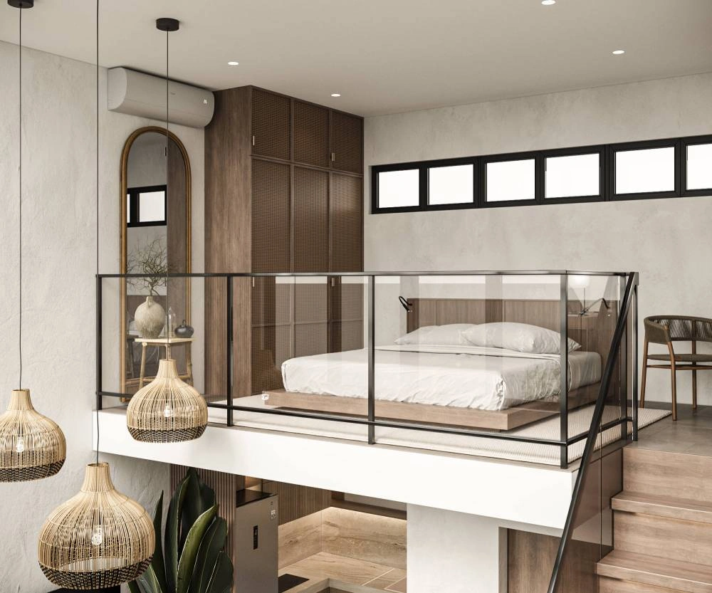 Elegant apartment 40 m2 in Canggu, Bali