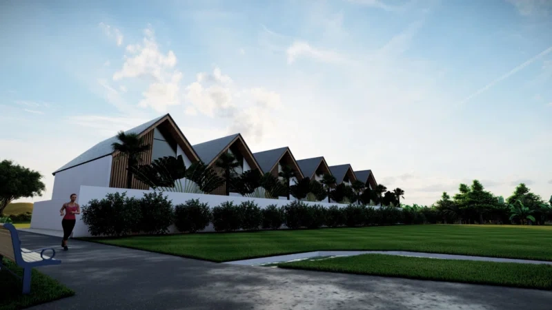 仓古(巴厘岛)131 平方米雅致联排别墅