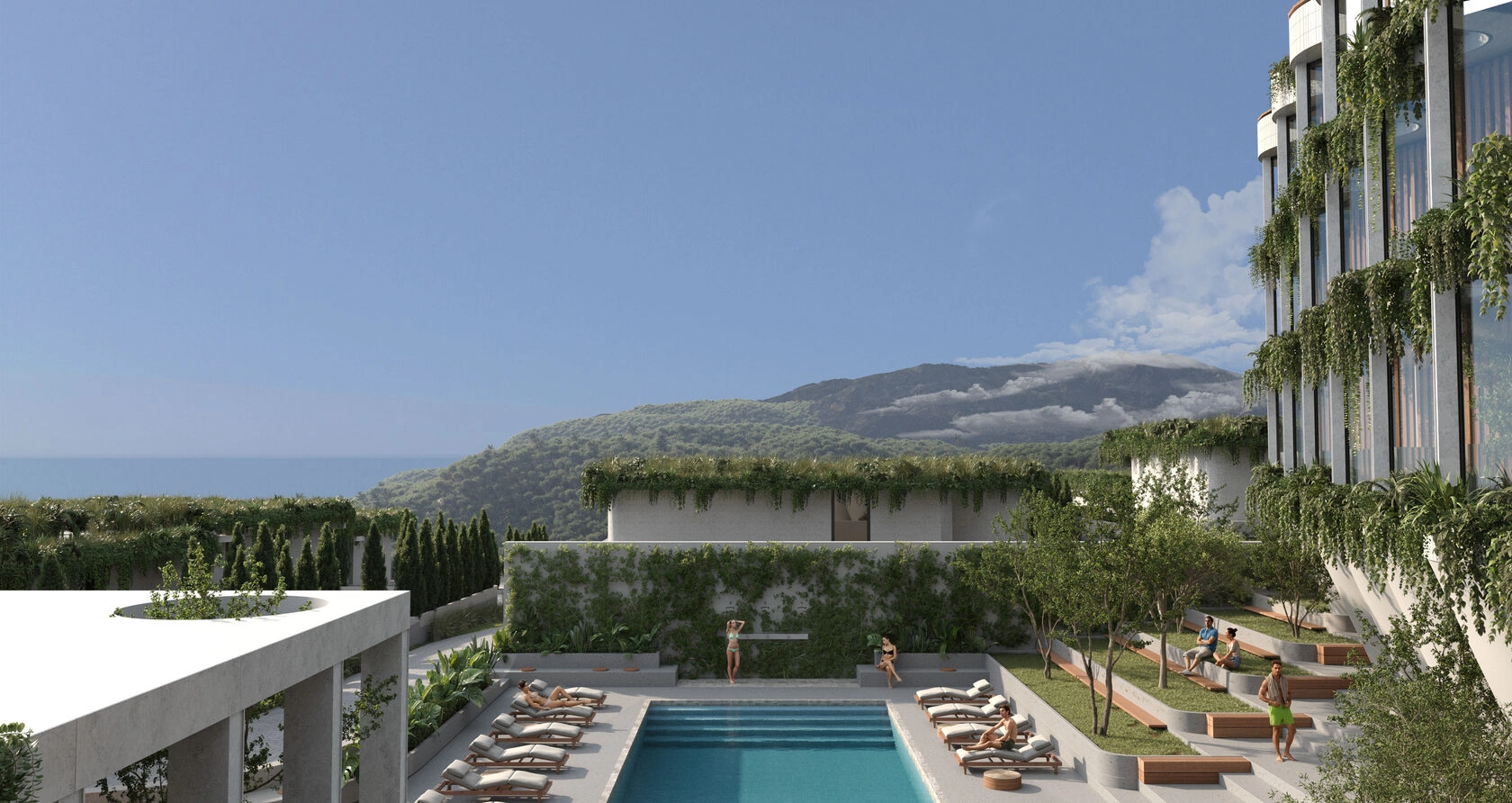 شقة أنيقة في بوكيت، بالي