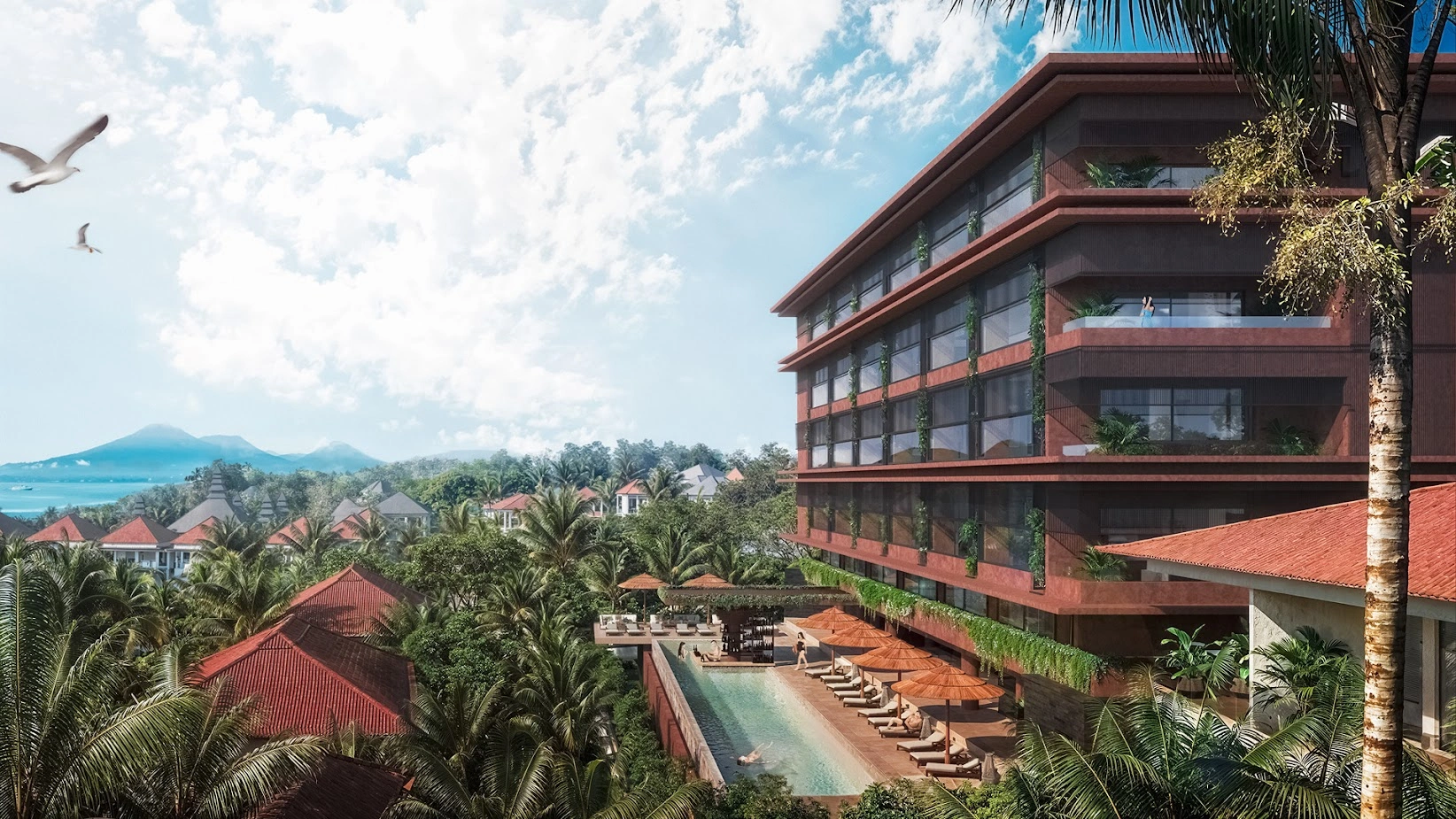 شقة أنيقة في أولواتو، بالي