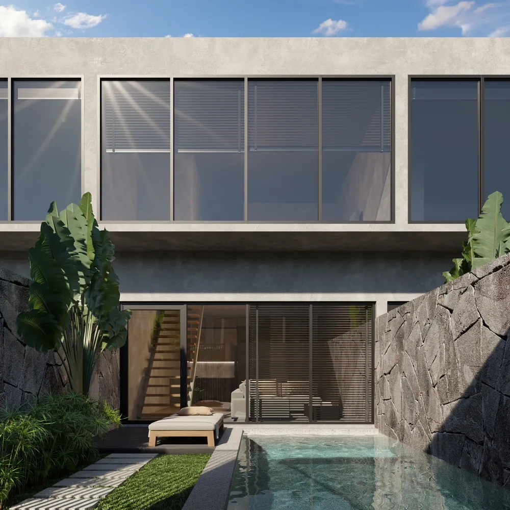 巴厘岛仓古优雅联排别墅