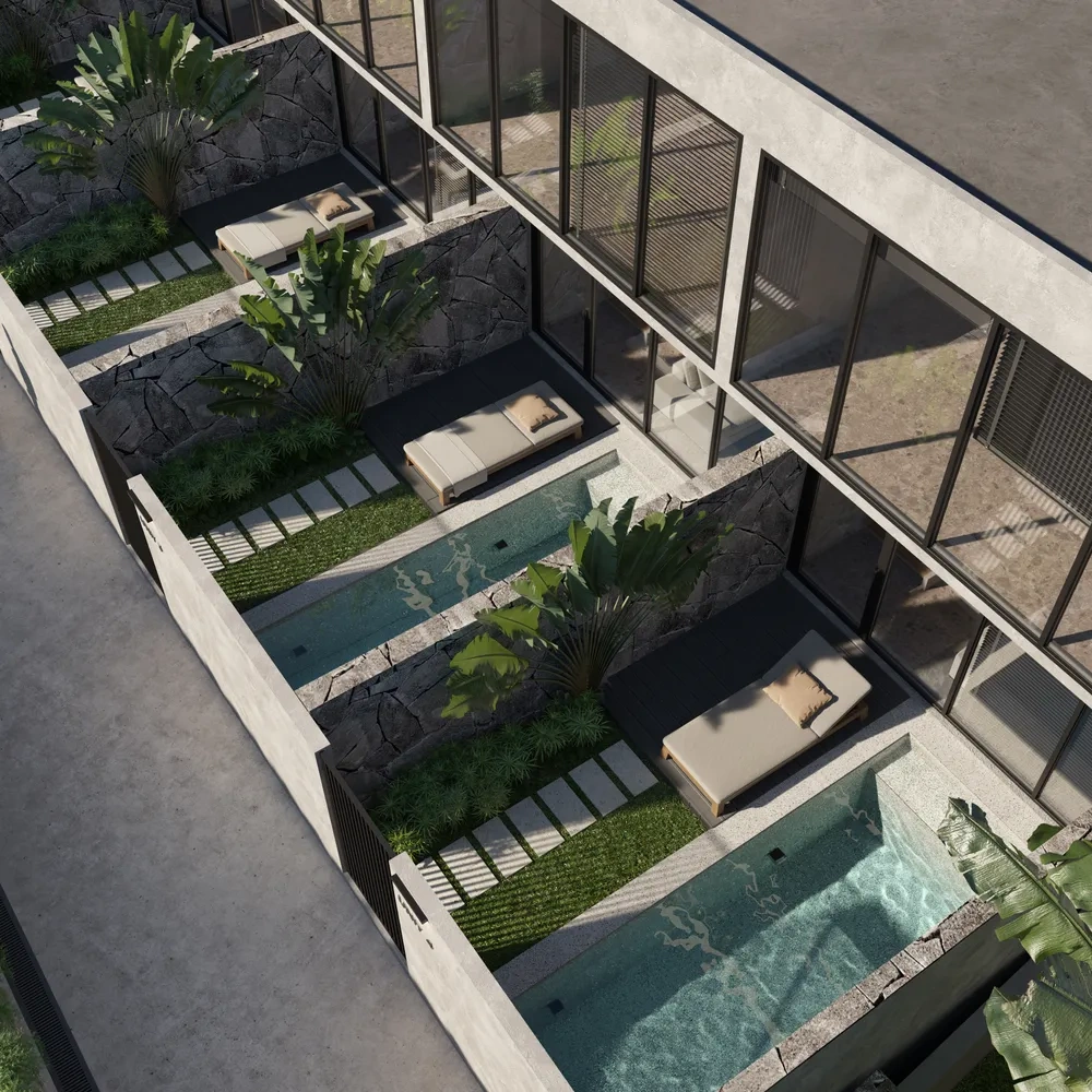 巴厘岛仓古优雅联排别墅