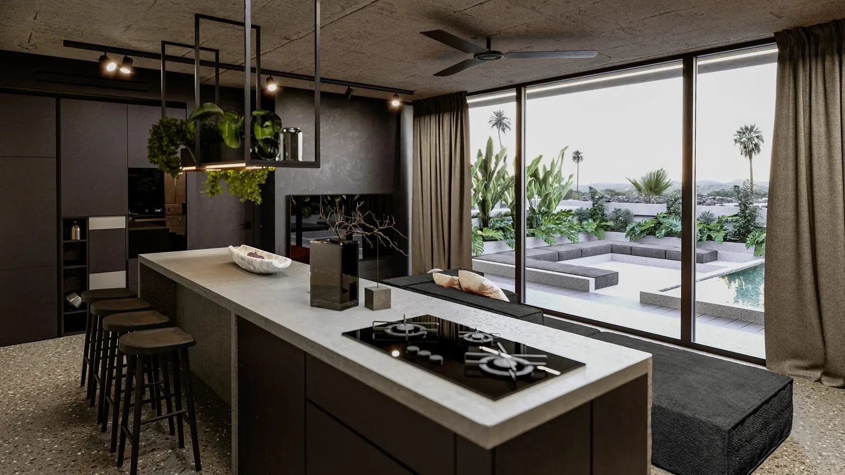 شقة أنيقة في شماجي، بالي