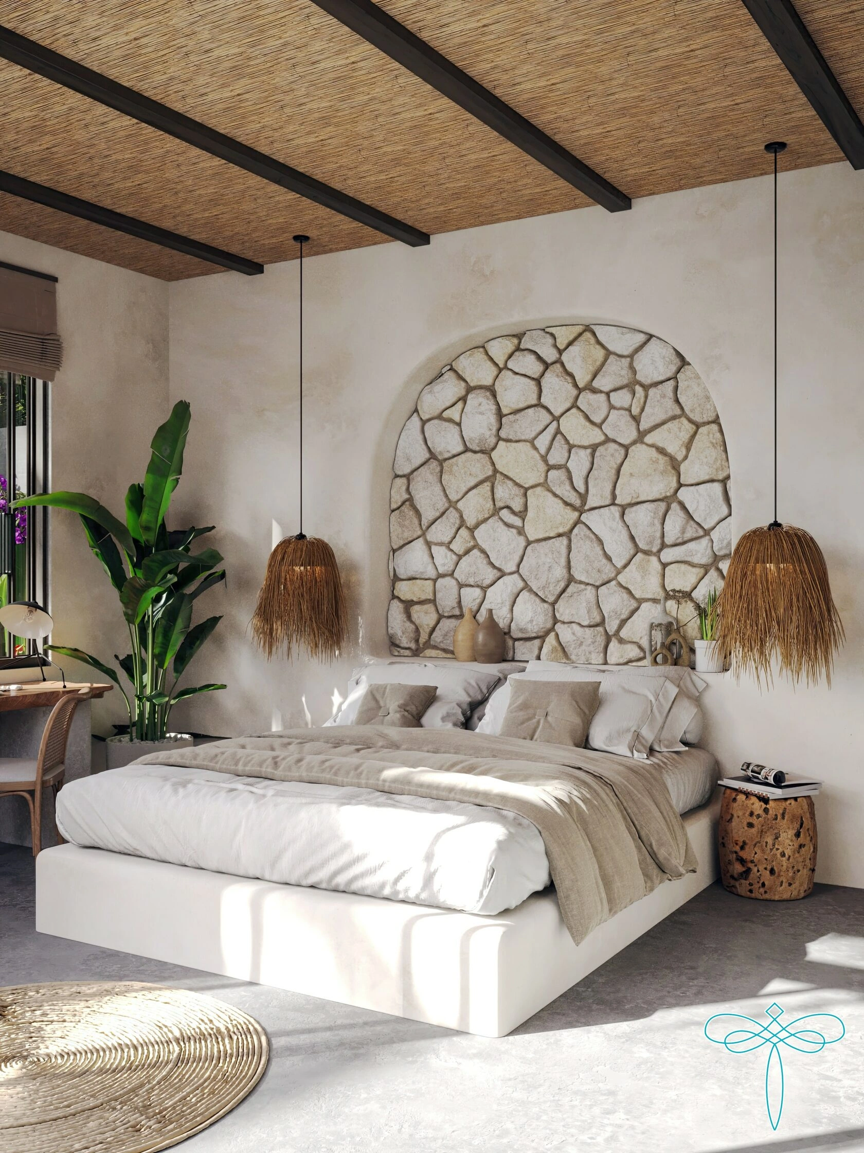 雅致别墅,面积 284 m²,位于巴厘岛布基特半岛