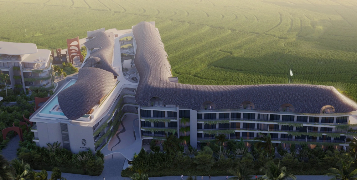 Elegant apartment with 2 bedrooms in Canggu, Bali