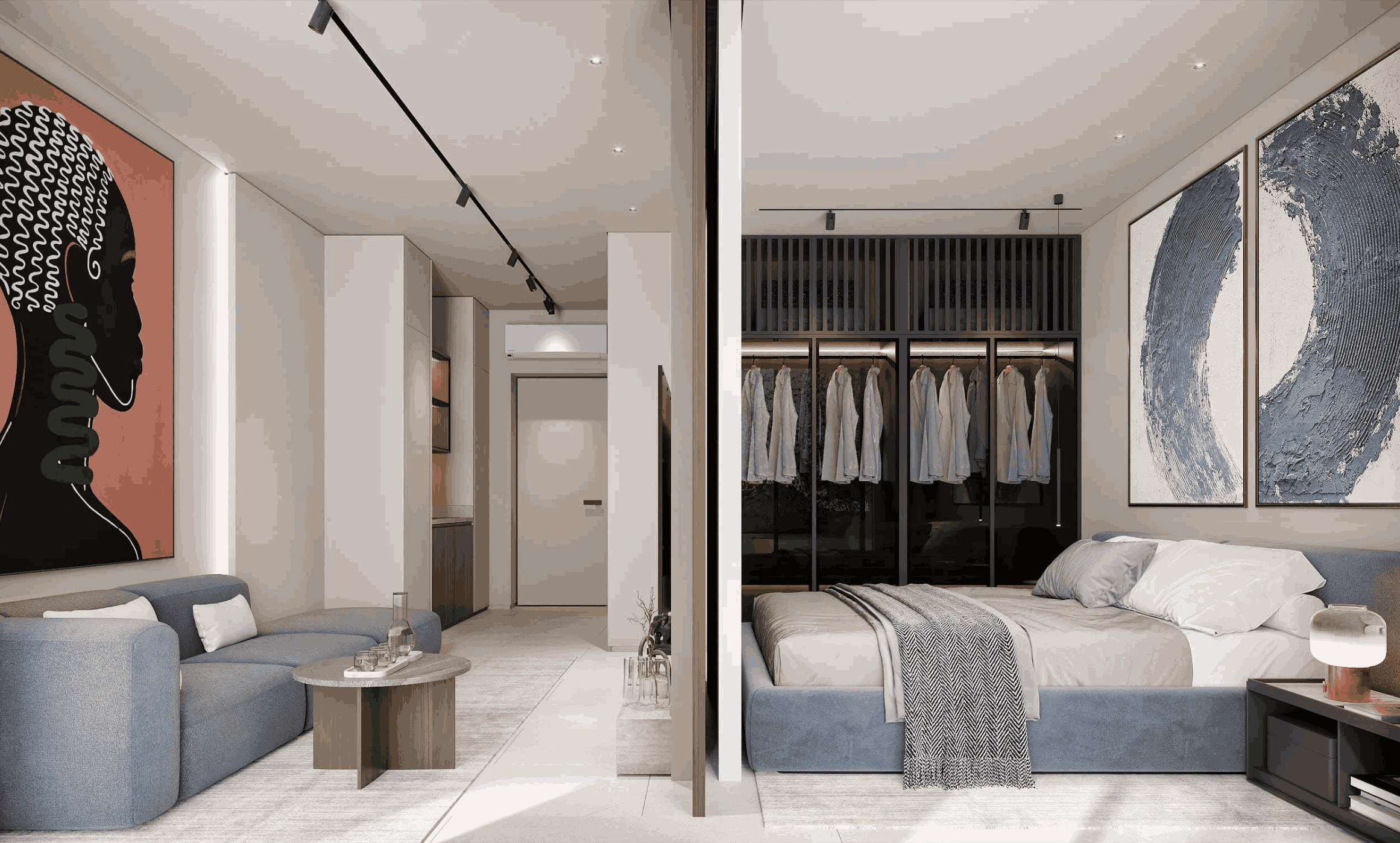 Elegant apartment with 2 bedrooms in Canggu, Bali