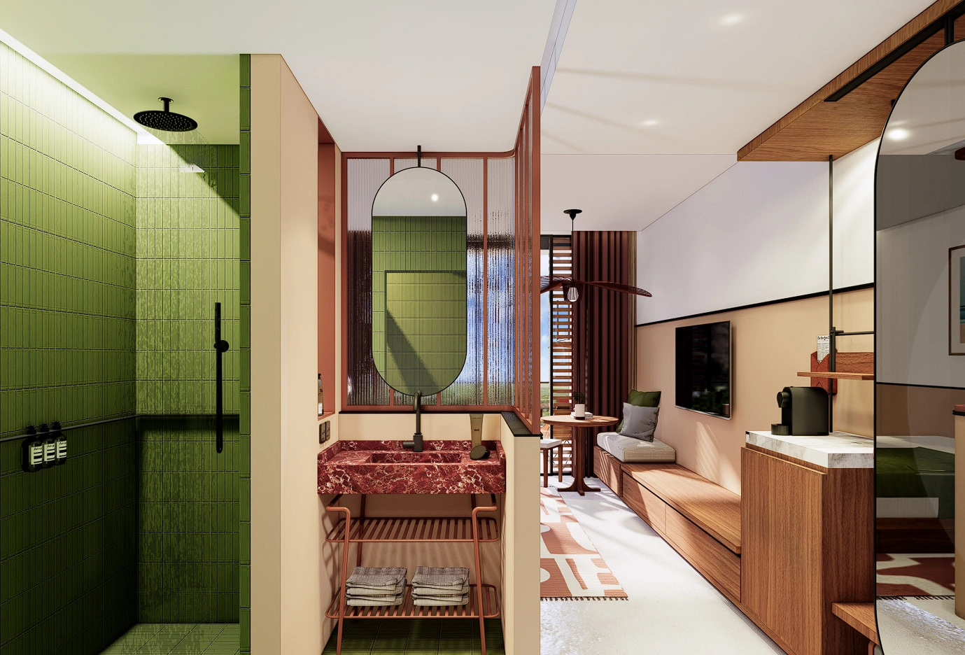 Elegant apartment 1+1 in Uluwatu, Bali