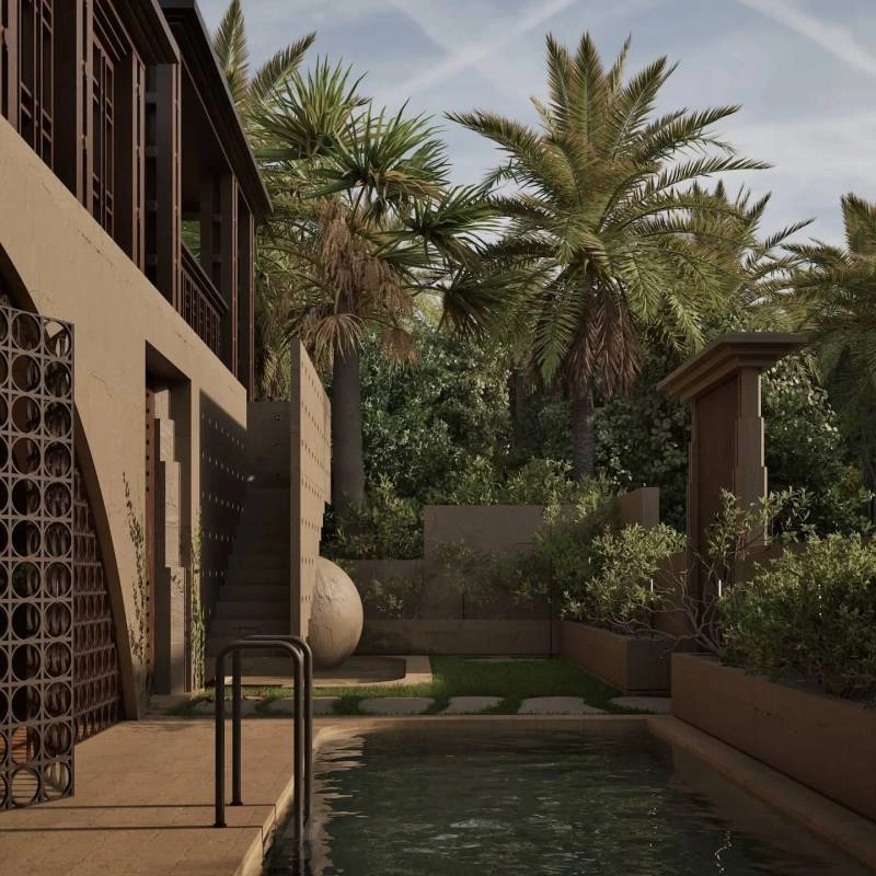 فيلا أنيقة في نوانو، بالي