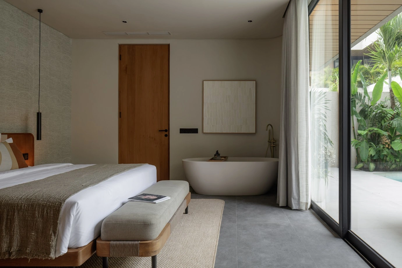 位于印度尼西亚巴东的带桑拿别墅