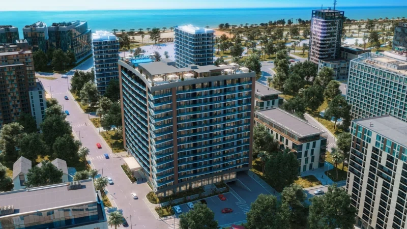 شقة مشرقة في باتومي، جورجيا