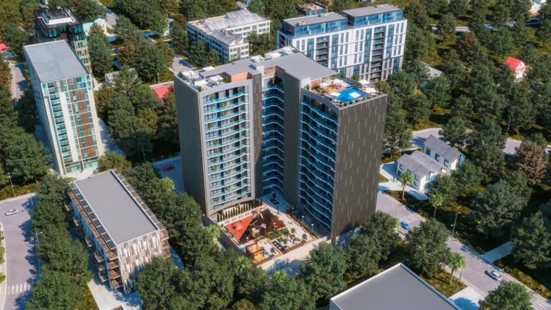 شقة مشرقة في باتومي، جورجيا